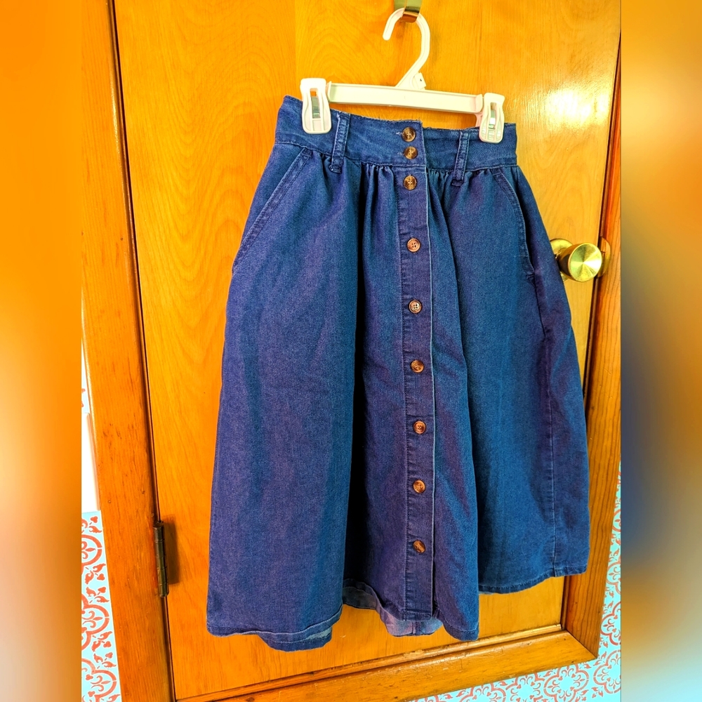 Modcloth denim skirt
